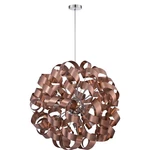 Quoizel RBN2831SG 12 Light Pendant Ribbons Satin Copper. Fixed Price $689.99.