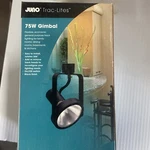 Juno Trac-lites-track Fixture, 75W, 120V R533 Bl-light Bulb Included-. Fixed Price $15.00.