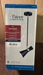 Patriot Lighting Mini Pendant Indoor Black Brass 60 Watt New 351-9155. Fixed Price $40.00.