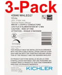 Kichler 3-PACK Downlight Gen 7.5 In. White Led Flush Mount Ceiling. Fixed Price $28.99.