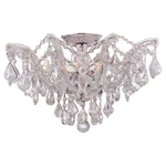 Crystorama Maria Theresa Semi Flush Mount Clear Crystal Elements 4437-CH-CL-S. Fixed Price $1569.99.