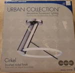 Lithonia Urban Collection Cirkel Fluorescent Light Fixture Brush Nickel W/ Bulb. Fixed Price $48.95.
