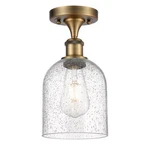 Innovations Lighting 516-1C-11-6 Bella Semi-flush 6"W Brass. Fixed Price $169.40.
