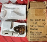 Vaxcel Lighting Aurora Borealis Glass Spot Milano Monorail Indoor. Fixed Price $149.99.