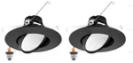 Maxxima 5/6 In. Adjustable Recessed Led Gimbal Downlight, 2700K-5000K. Fixed Price $37.99.
