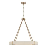 Capital Lighting Delaney Chandelier, Brass - 449841MA. Fixed Price $498.00.