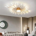 Jaymp Ceiling Light Modern Flower Shape Lamp For Living Bedroom .... Fixed Price $168.00.
