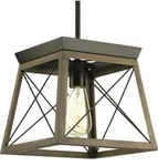Progress Lighting Briarwood Collection One-light 9-1/2" Flush Mount. Fixed Price $49.99.