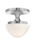 Hinkley Lighting 47811 Knox 8"W Semi-flush Bowl Ceiling Fixture Chrome. Fixed Price $189.00.