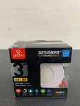 Globe Electric 91245 Designer Ultra Slim 3" White Led Recessed Kit. Fixed Price $18.24.