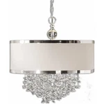 Uttermost 21908 Fascination 3 Light Silken Drum Pendant. Fixed Price $1101.60.