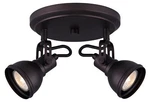 Canarm Polo 2-LIGHT Track Lighting, Oil Rubbed Bronze, Adjustable Ceiling/wal.... Fixed Price $103.28.