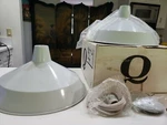 Quorum 6822-6 Pendant Light White Gloss Hanging 15.5". Fixed Price $99.99.