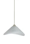 Besa Lighting 1XT-191352-SN Hoppi Pendant Satin Nickel. Fixed Price $337.50.