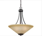 Sea Gull Lighting Parkfield 3-LIGHT Flemish Bronze Indoor Pendant. Fixed Price $99.99.