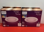 2 Pack Philips 85W Led Smart Wi-fi Downlight Kit White. Fixed Price $37.99.