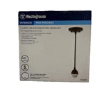 Westinghouse Mini Pendant Light Kit Oil Rubbed Bronze Hardware Included 70285. Fixed Price $19.90.