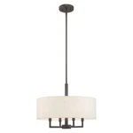 Livex Meridian Light Pendant Chandelier, English Bronze 42604-92. Fixed Price $399.96.