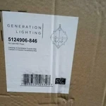 Sea Gull 5124906-846 Hall/foyer Light Fixture, Stardust/cerused Oak Finish. Fixed Price $199.95.