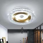 Uofus Motion Sensor Led Ceiling Light Indoor Wired 7.84INCH Gold Flush Mount. Fixed Price $62.48.