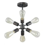 New Home Decorators 6-LIGHT Bronze Sputnik Semi-flush Mount. Fixed Price $68.80.