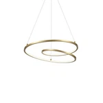 Kuzco Twist 19 In. Light 28-WATT Antique Brass Integrated Led Pendant. Fixed Price $170.99.