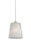 Besa Lighting 1XT-5125GL-LED-SN Nico 4 Pendant Satin Nickel. Fixed Price $376.20.
