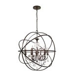 Crystorama Lighting Group 9219-CL-MWP Solaris 6 40"W Bronze. Fixed Price $871.63.