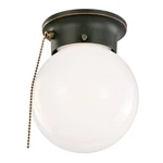 Design House 5192 6"W Flush Mount Globe Ceiling Fixture - Bronze. Fixed Price $29.49.