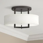 Hinkley Hampton 20" Wide Buckeye Bronze Drum Shade Ceiling Light. Fixed Price $599.00.