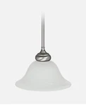 Capital Lighting 6 1/2 Mini Pendant W/frosted Glass Shade Matte Nickel New. Fixed Price $55.00.