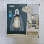 New Feit Electric Led Pendant Light Brushed Nickel Vintage Hanging. Fixed Price $46.37.
