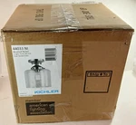 1 New Kichler 44033 Brushed Nickel Clear Seated Glass Light *make Offer*. Fixed Price $41.99.