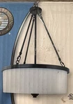 Ceiling Hanging Taos Pendant Chandelier 1 Lighting Fixture White Scavo. Fixed Price $100.00.