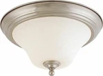 Nuvo 60-1825 Medium Dome Flush Mount Ceiling Light Brushed Nickel Finish. Fixed Price $68.99.