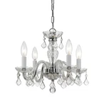 Crystorama Lighting Group 1064-CL-MWP Traditional Crystal Chrome. Fixed Price $206.40.