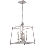 Crystorama 2245-PN Noshade Sylvan Chandelier Polished Nickel. Fixed Price $443.22.