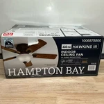 Hampton Bay Hawkins Iii 44 In. Led Indoor Oil Rubbed Bronze Flush Mount Ceiling. Fixed Price $62.99.