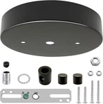 Ecudis Chandelier Canopy Kit, 5 1/8 Ceiling Lighting Modern Steel Black. Fixed Price $13.35.