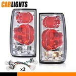 Fits 89-95 Toyota Pickup SR5/DLX/RN02/BASE Chrome/red Clear Brake Tail Lights. Fixed Price $33.02.