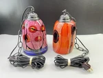 2X Dale Tiffany Favrile Art Glass Hanging Pendant Light 15 Foot Cords. Fixed Price $289.99.