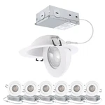 Led Recessed Light 9W Dimmable 360 Rotation Pack White Adjustable. Fixed Price $89.99.