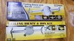 Hubbell Raco Galvanized Steel Ceiling Brace Fan Electrical Box Kit 1-1/2". Fixed Price $25.00.