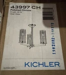 Kichler 43997CH Crosby Light 18" Wide Chandelier / Semi-flush Ceiling Fixture. Fixed Price $199.00.