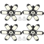 Led Garage 4 Pack 200W Super Bright Ceiling Shop Lights, E26/E27 B.... Fixed Price $109.68.