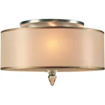 Crystorama 9503-AB Luxo Light 14 Inch Antique Brass Semi Flush Ceiling. Fixed Price $198.40.