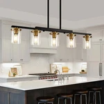 5-LIGHT Kitchen Island Lighting,dining Room Lights Modern Farmhouse Chandelie.... Fixed Price $163.79.