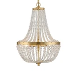 Crystorama Rylee Light Chandelier, Antique Gold 603-GA. Fixed Price $448.00.