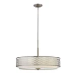Fredrick Ramond Jules Light Chandelier Inverted Pendant, Nickel - FR35604BNI. Fixed Price $364.99.