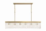 Crystorama Lighting Group EMO-5407 Emory 6 49"W Crystal Gold. Fixed Price $1998.00.